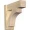 Ekena Millwork Westlake Block Rough Sawn Outlooker, Douglas Fir, 6"W x 16"D x 16"H OUT06X16X16WTL05RDF - alternate 1